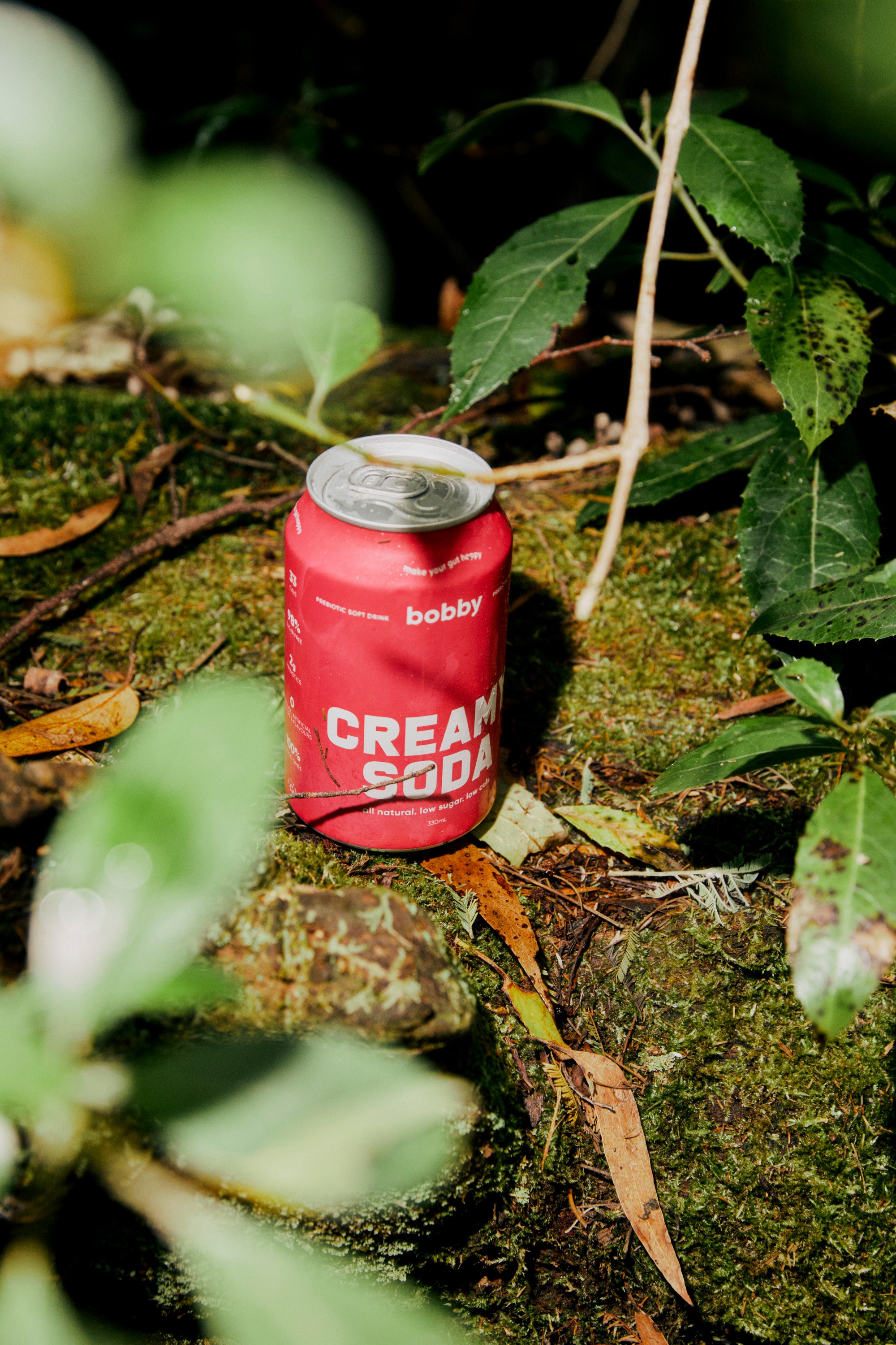 Kirks creamy soda alternative, packed with prebiotic fibres that are great for the stomach and taste like a classic soft drink