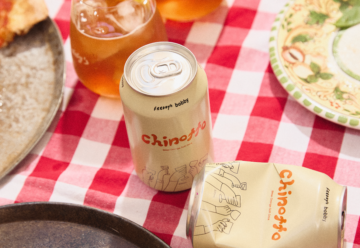 Chinotto reimagined: low-sugar bitter orange soft drink | bobby x Freddy’s