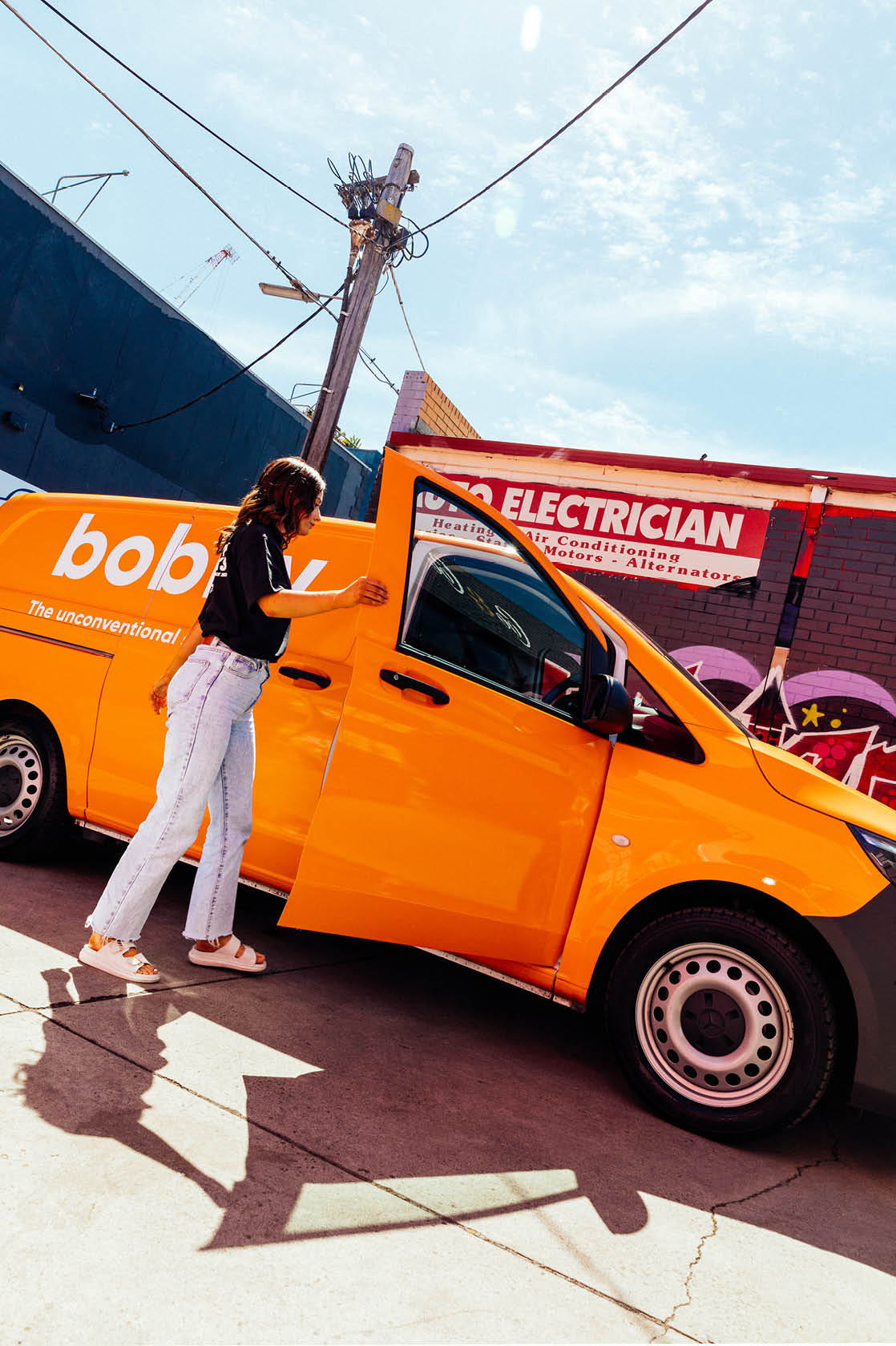 bobby and their mercedes-benz vito