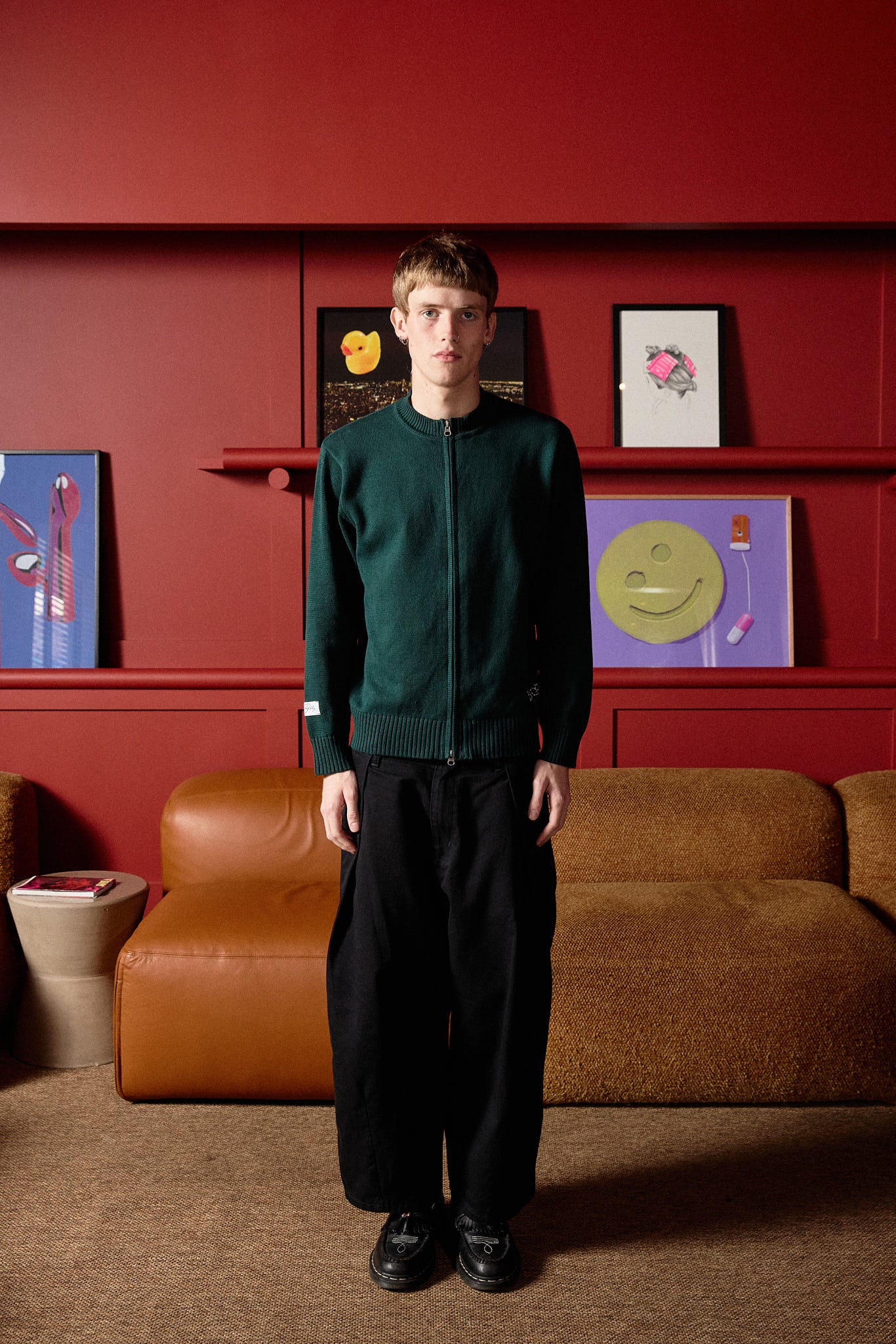 I WROTE THIS MYSELF CARDIGAN