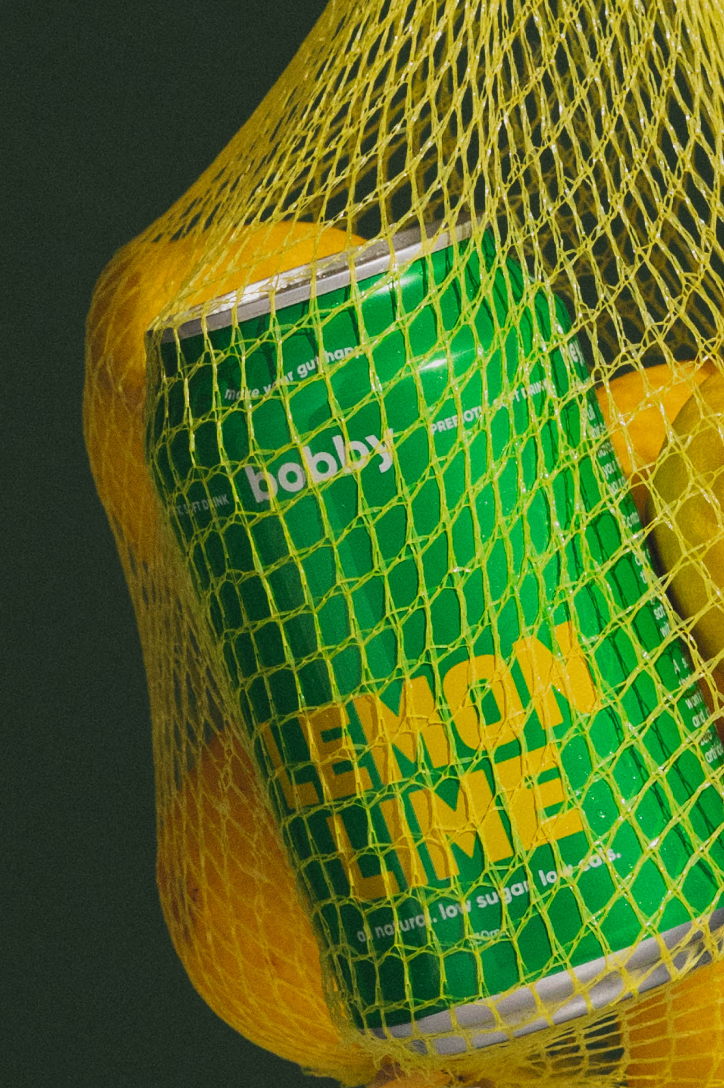 Australian-made lemon-lime soft drink, a better-for-you alternative to sprite that is low in calories and sugar filled with prebiotics to aid in gut digestion.