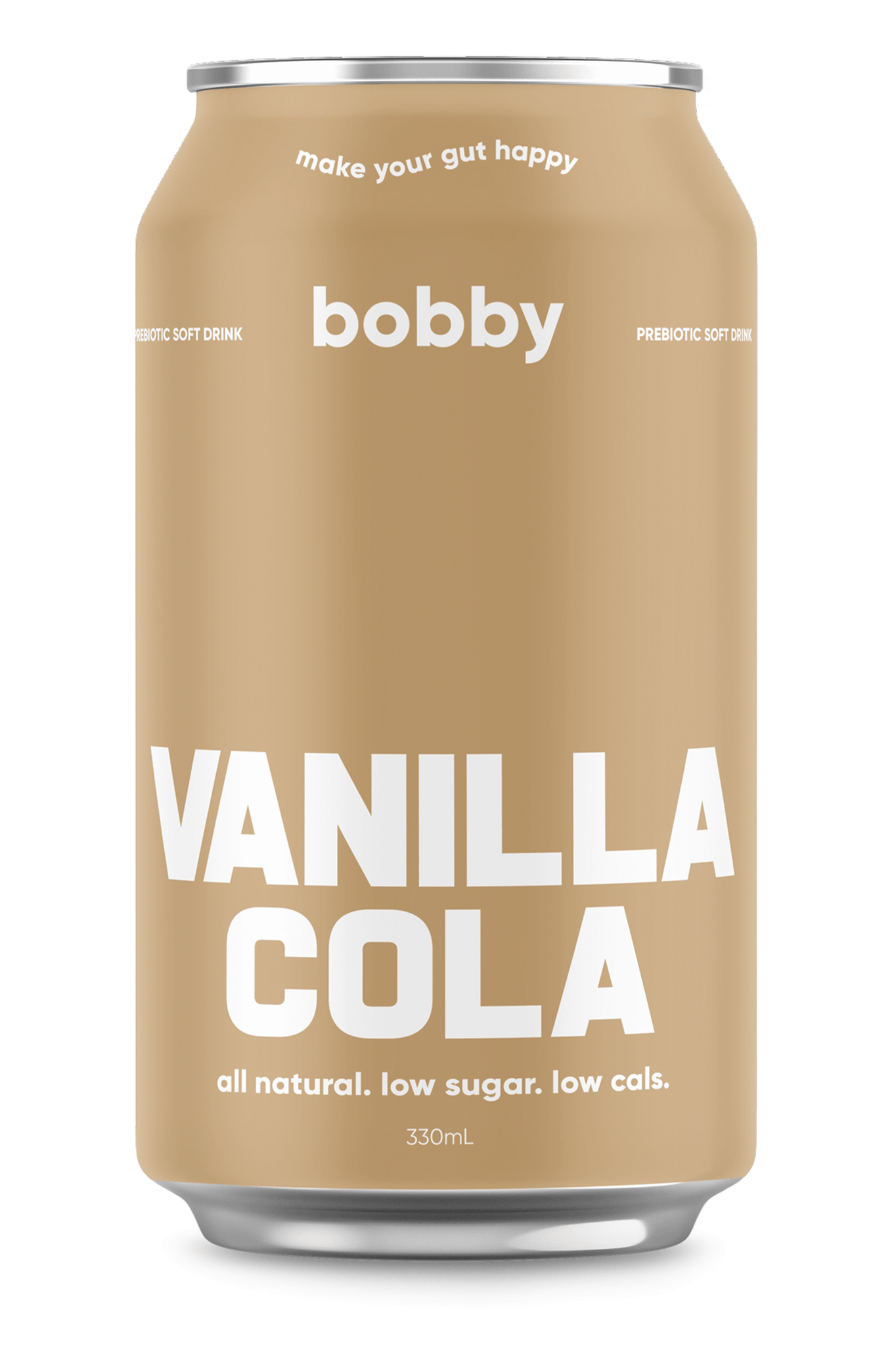 Vanilla Cola with natural ingredients, low sugar and low calories