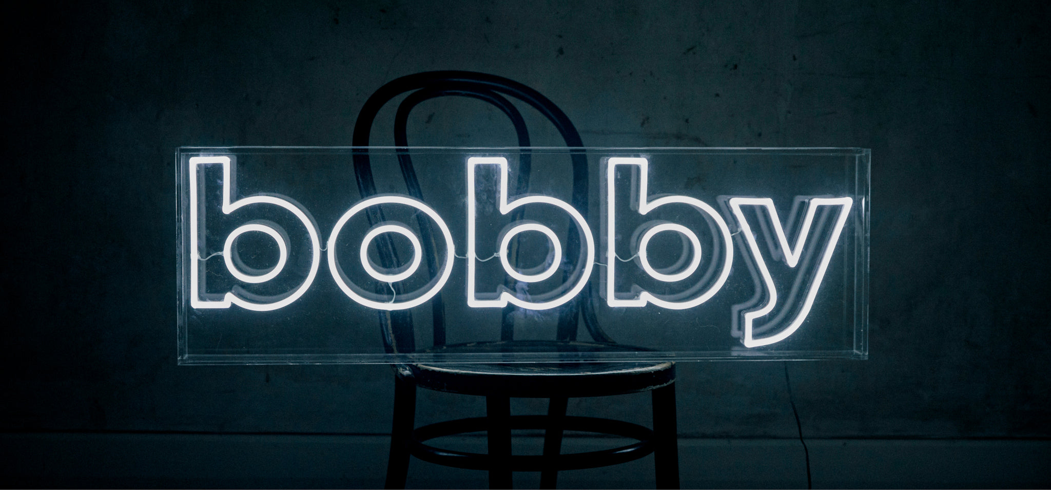drink bobby, Australian made soft drink company neon logo