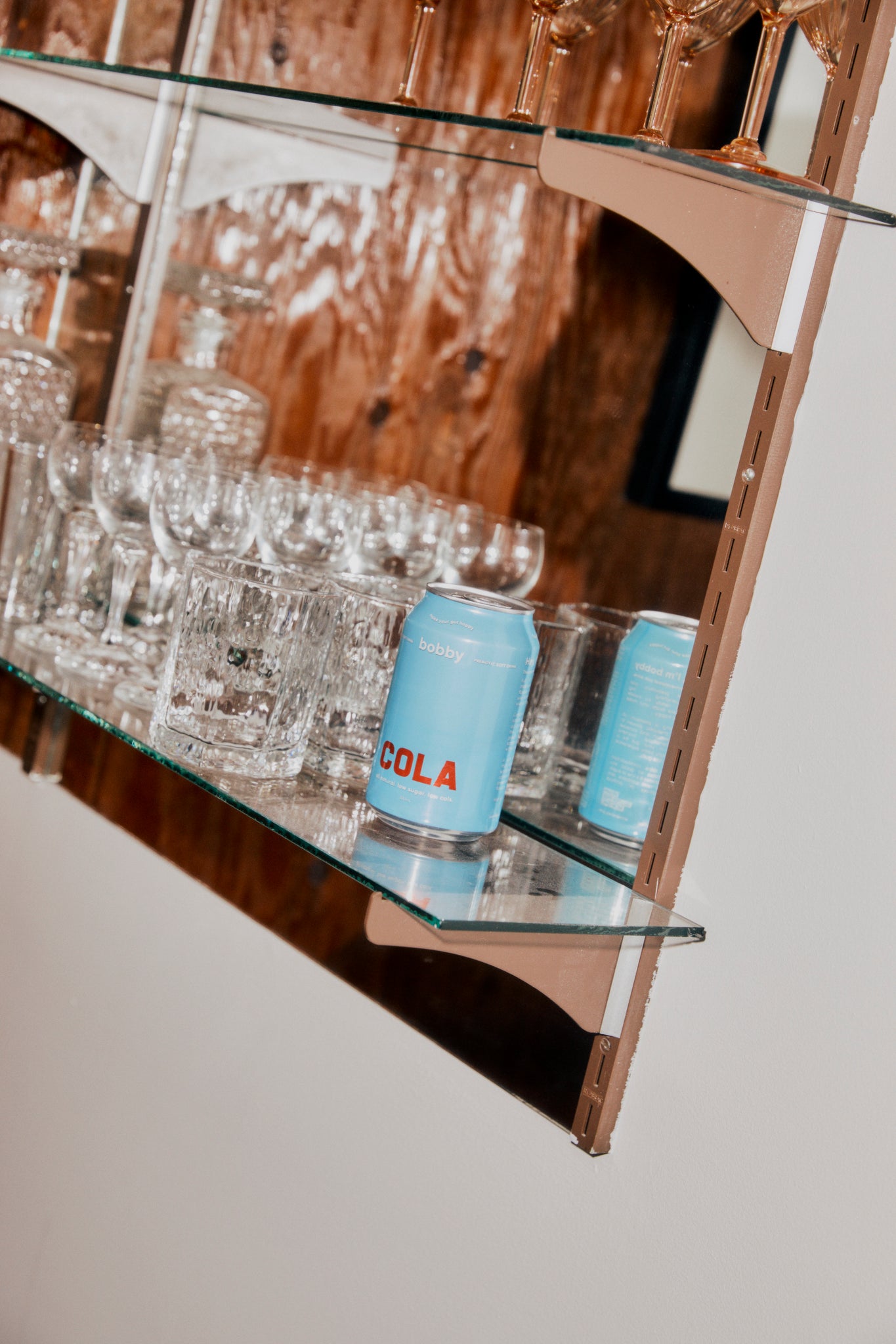 charlie hawks photography  featuring blue bobby coca cola can on a bar shelf