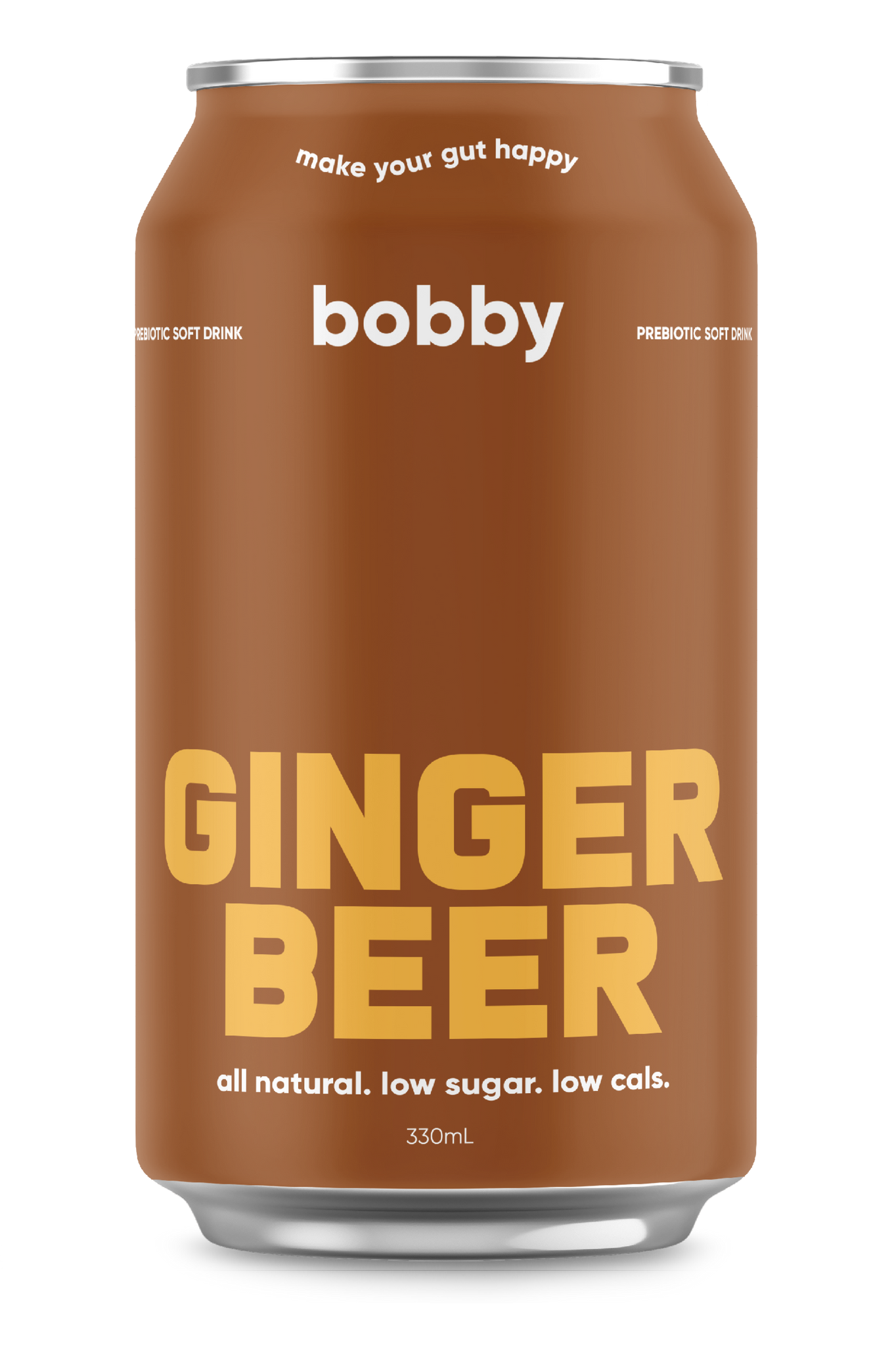 ginger beer soda with added prebiotics low sugar low calorie and all natural.  A soda with prebiotics proven to aid in digestion. Think Bundaberg, but better